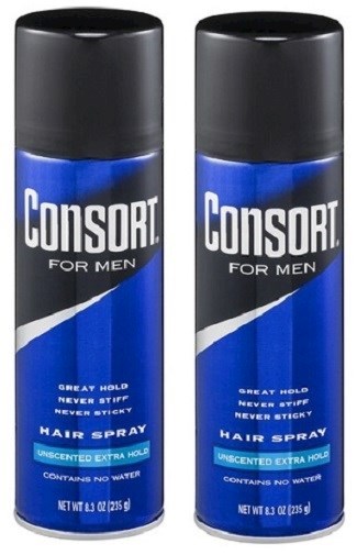 Dealbar Com Consort For Men Hair Spray Unscented Extra Hold 2